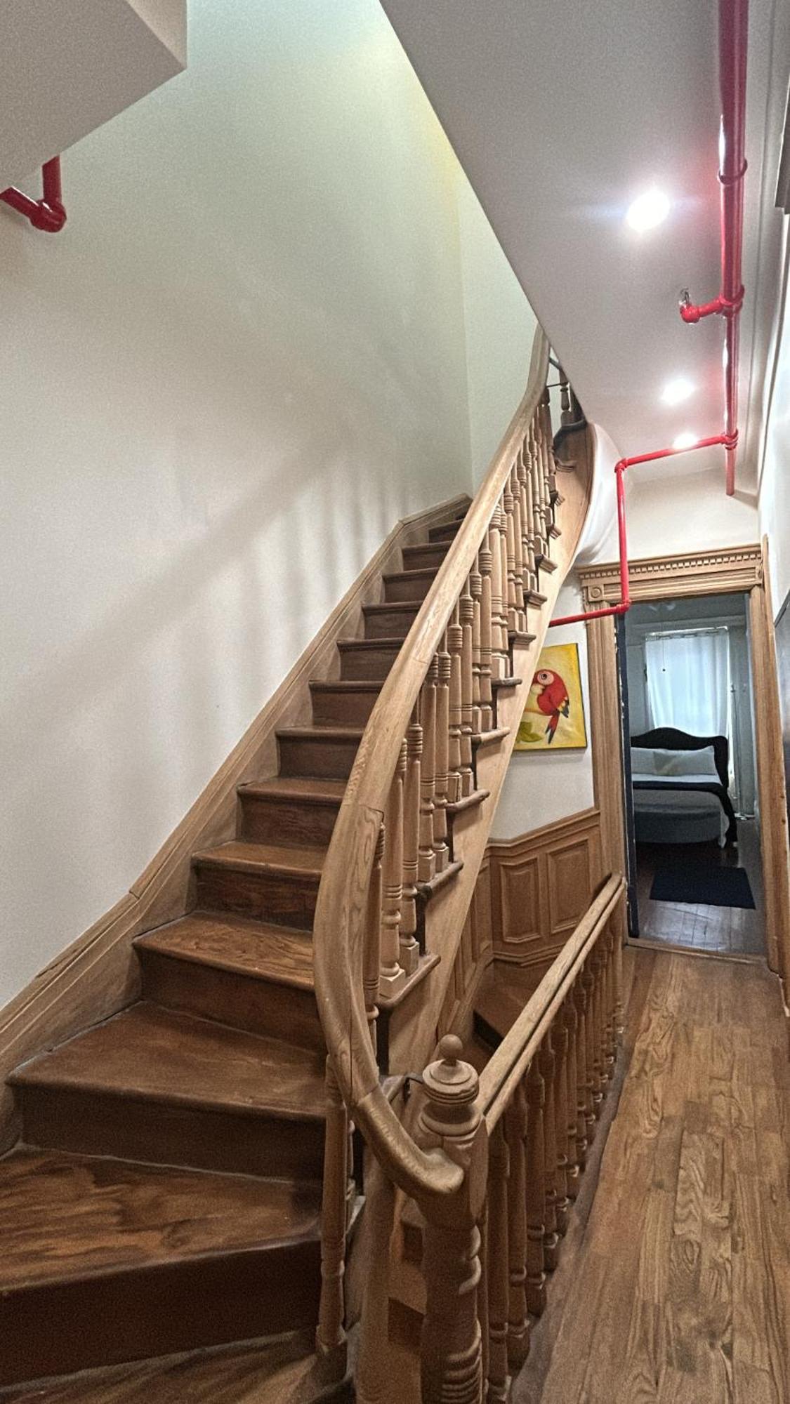 Harlem Brownstone Apartment New York City Exterior photo